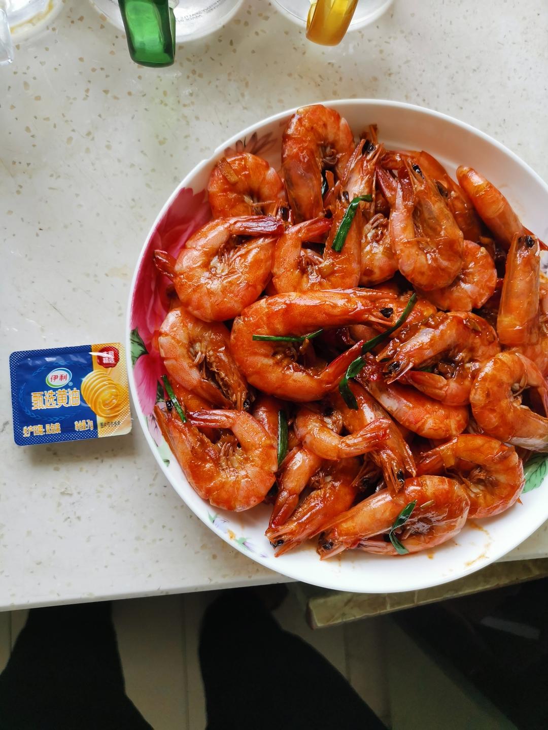 家庭版油焖大虾