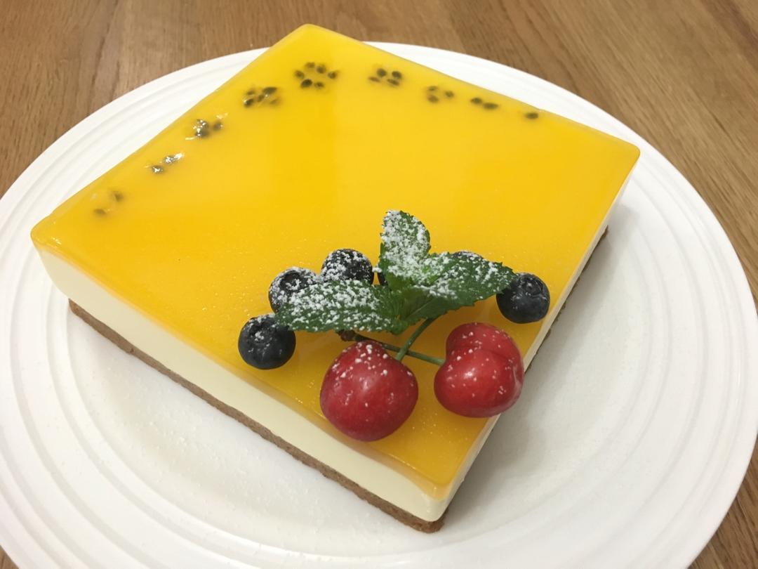 低脂版百香果酸奶慕斯