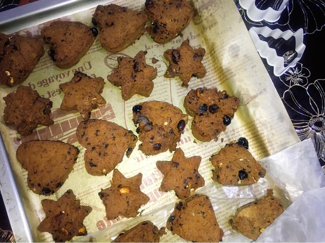 吃哭海盐摩卡坚果曲奇低碳生酮