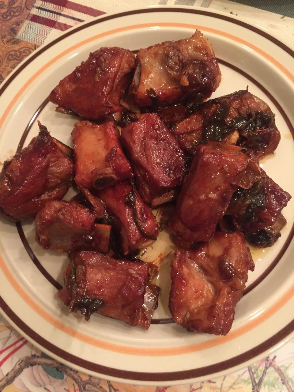 腐乳烧排骨