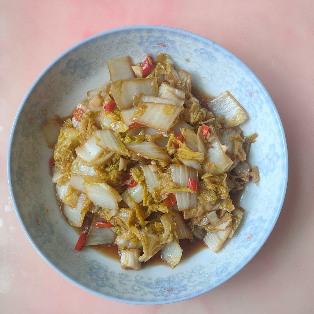 爆下饭的酸辣白菜（零难度）