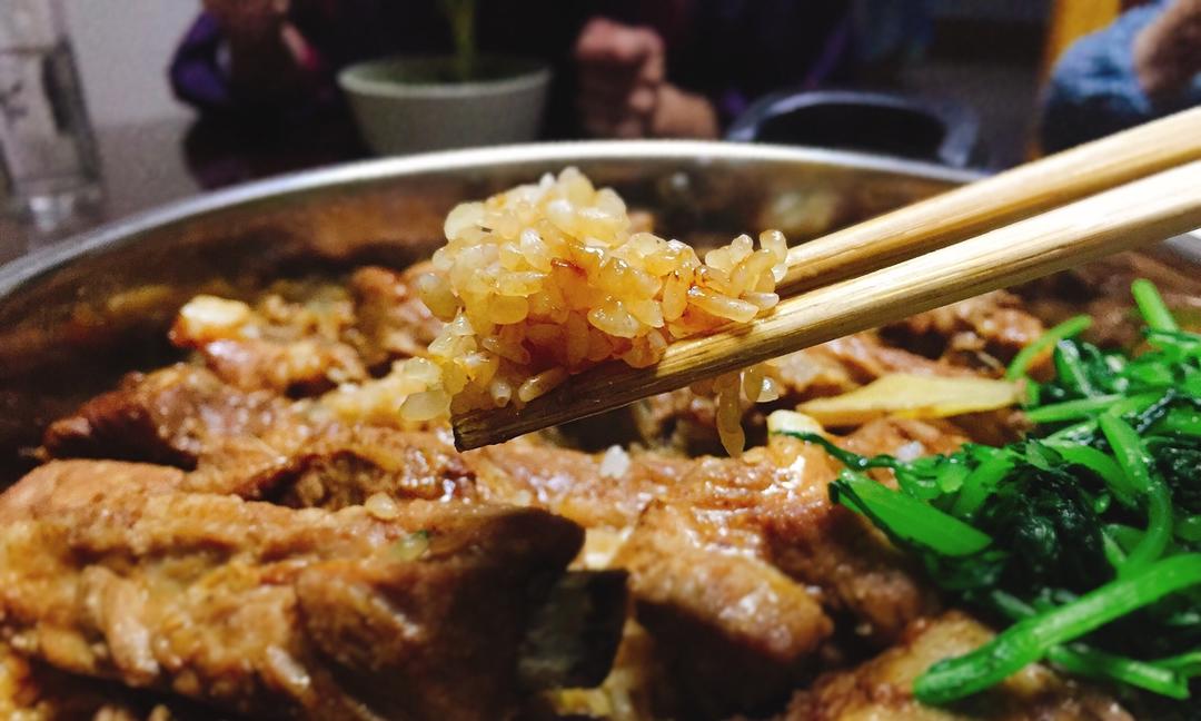 荷叶糯米排骨