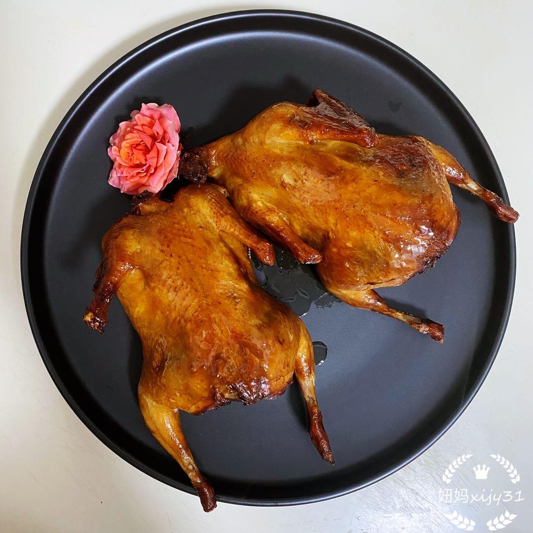 脆皮乳鸽（空气炸锅）