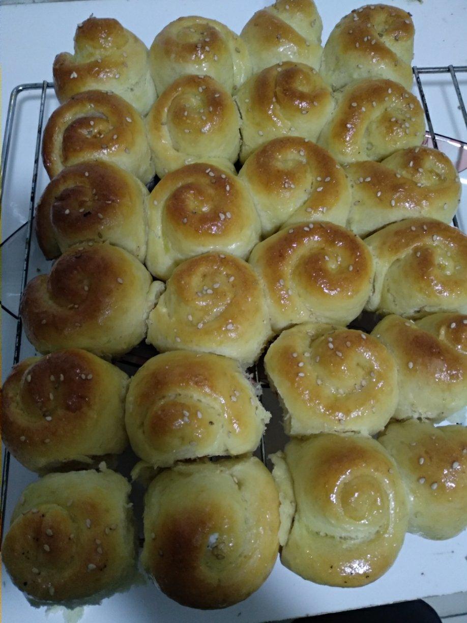 脆底蜂蜜小面包