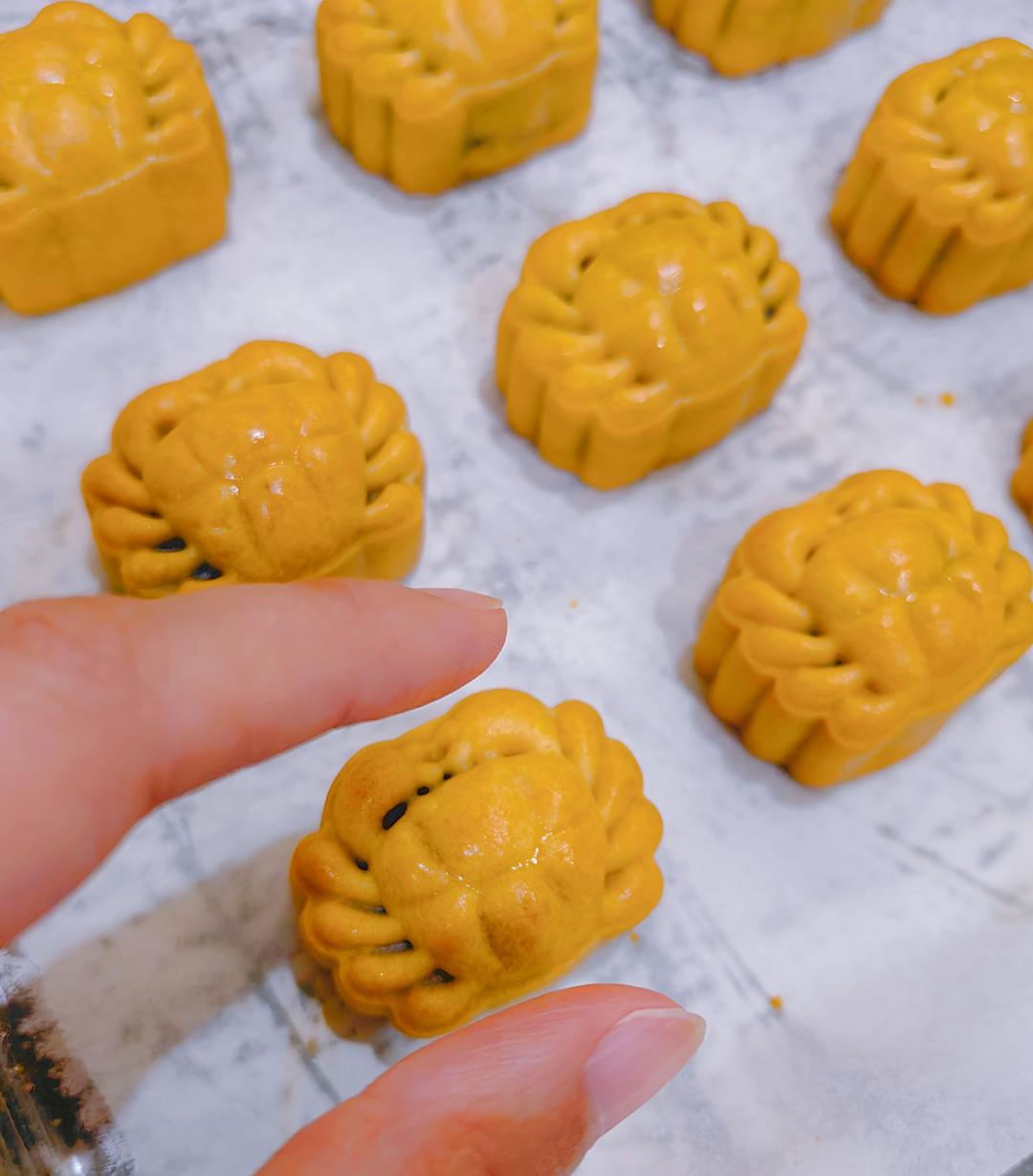 超火爆的🔥迷你小月饼一次成功零失败