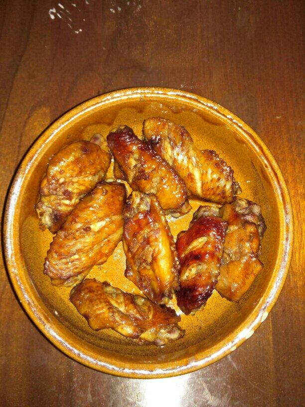 蒜香蜜汁烤鸡翅