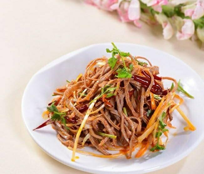 香到咽口水的香拌牛肉丝的做法
