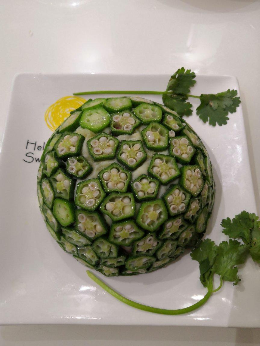 土豆泥秋葵
