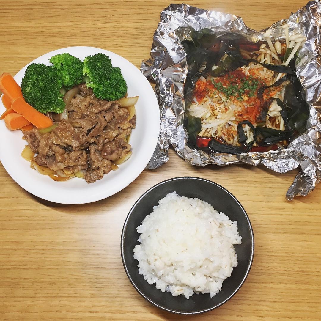 洋葱肥牛饭