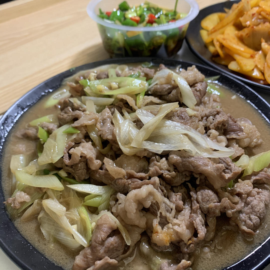 葱爆牛肉
