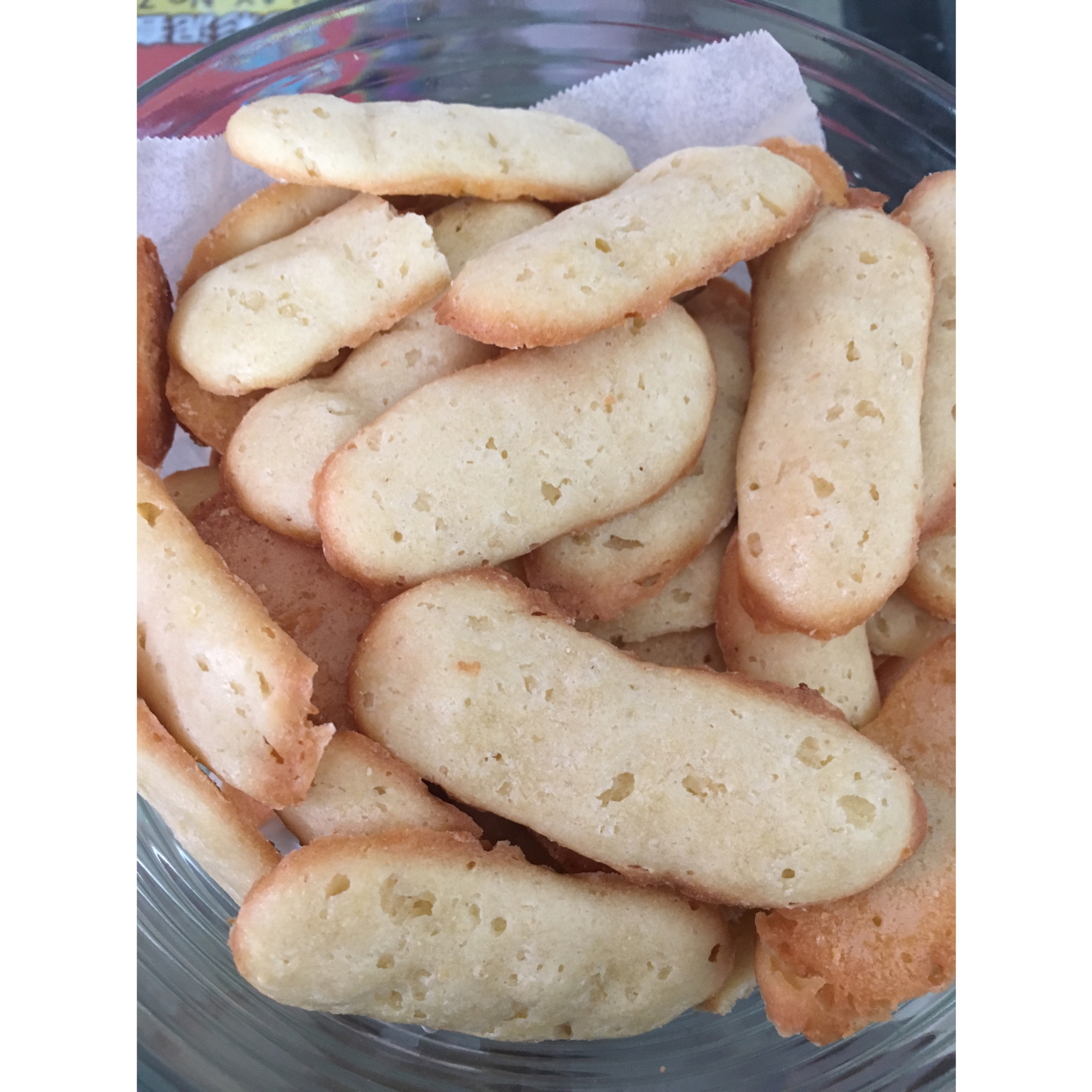 蛋白薄脆饼