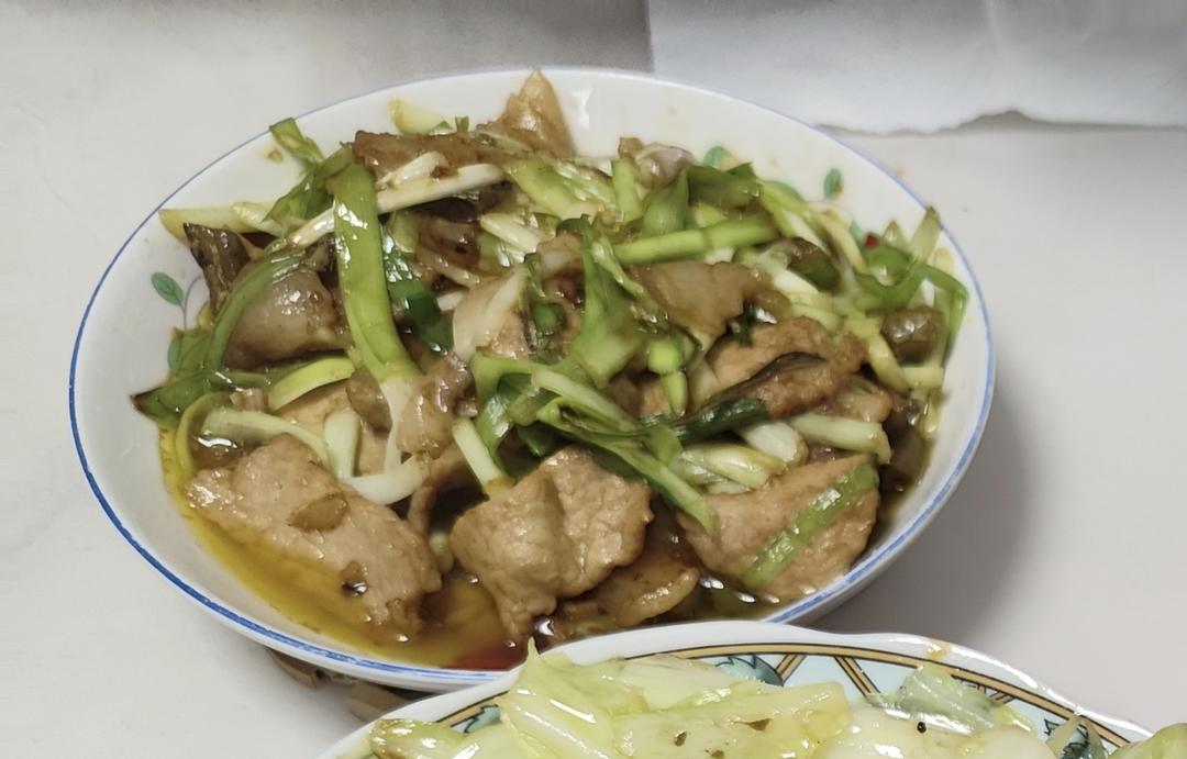 最好吃的韭黄炒肉