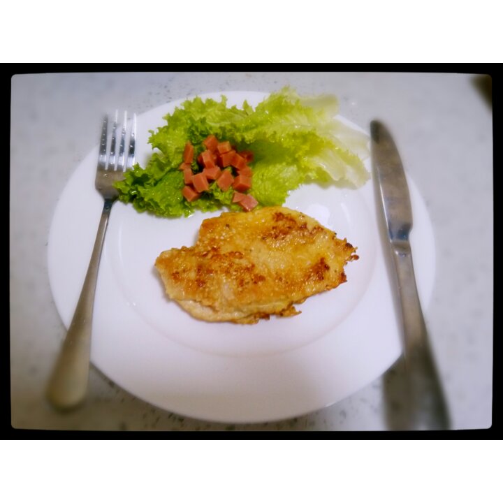 芝麻煎鸡胸
