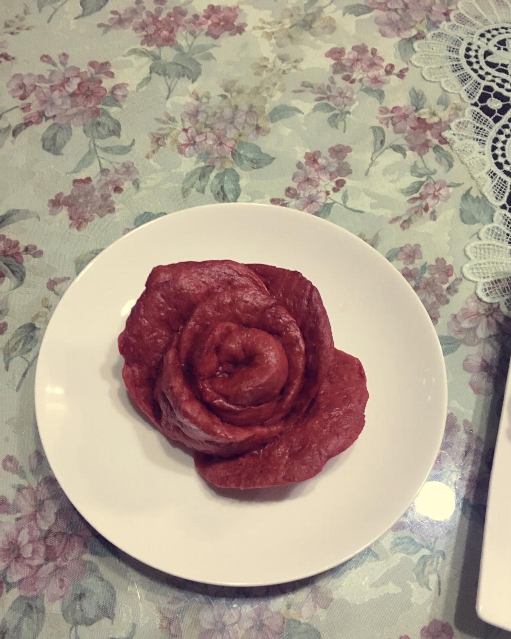 玫瑰花馒头