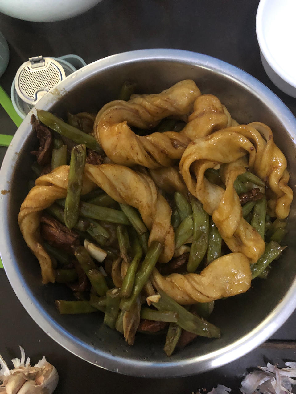 扁豆焖卷子