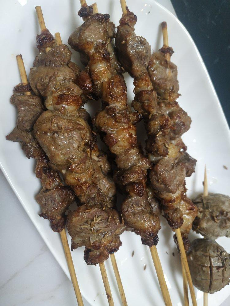 烤羊肉串
（烤箱版）