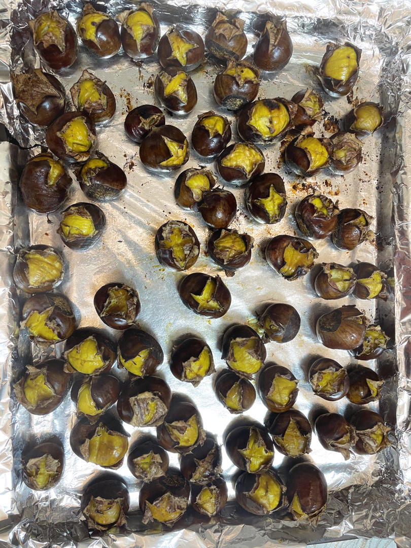 ‼️香甜软糯‼️轻松好剥㊙️烤箱版糖炒栗子