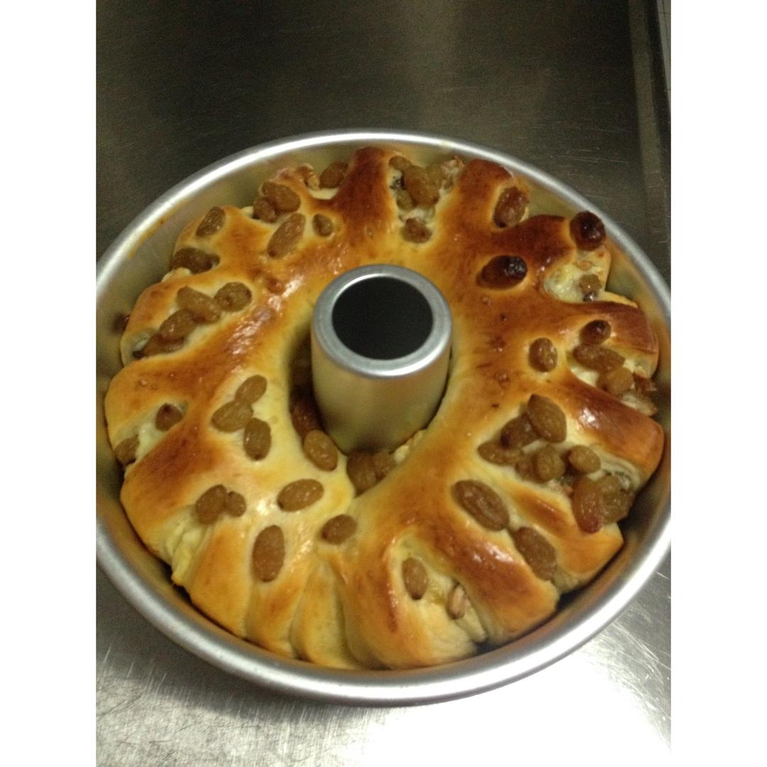 奶油乳酪核桃面包