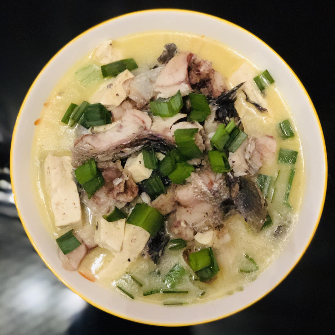 黑鱼豆腐汤