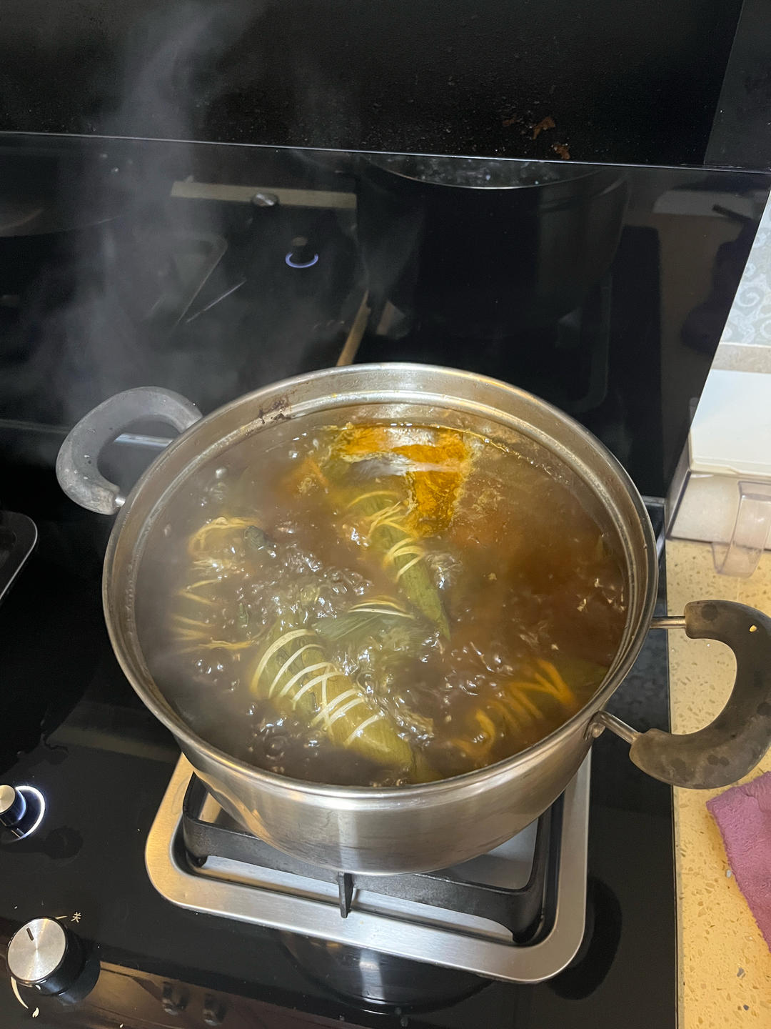 妈咪的♥️私房秘制咸蛋黄肉粽
