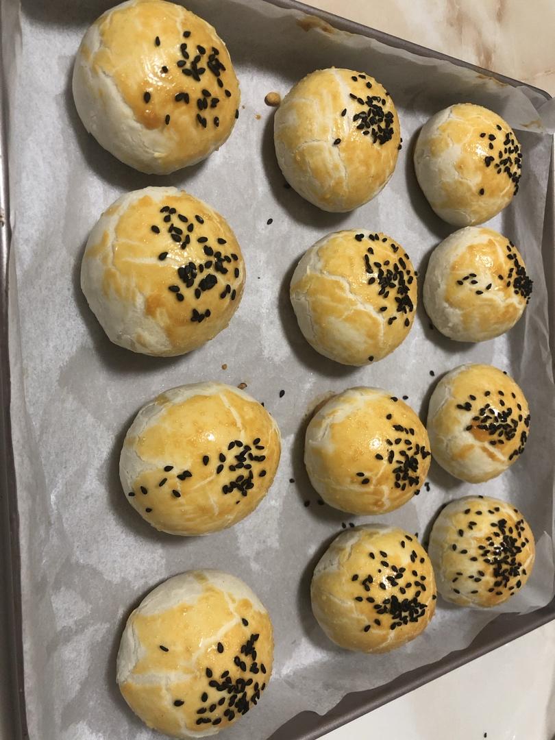 放五天也不会变硬的麻薯蛋黄酥（懒人版）好评率百分之一百