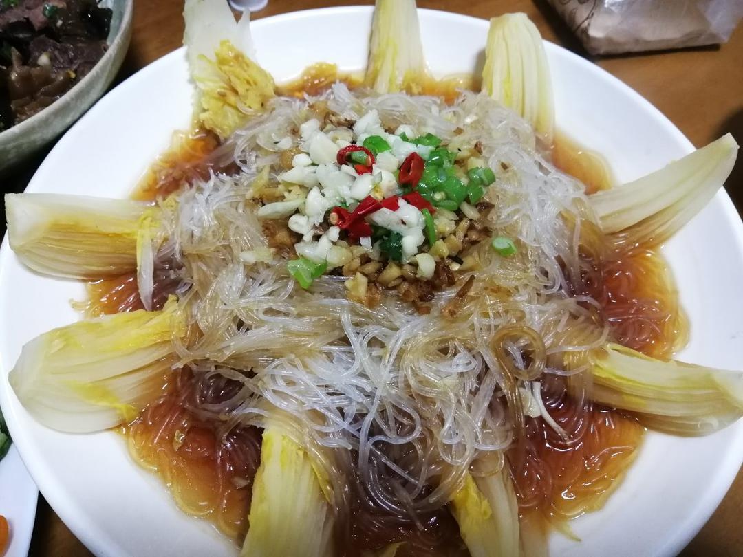 蒜蓉粉丝娃娃菜