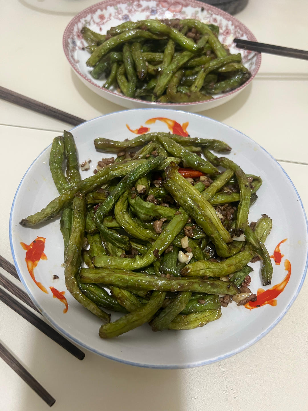 家庭版干煸豆角