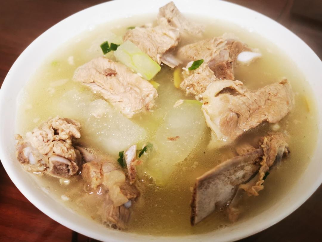 冬瓜排骨汤，夏天的味道
