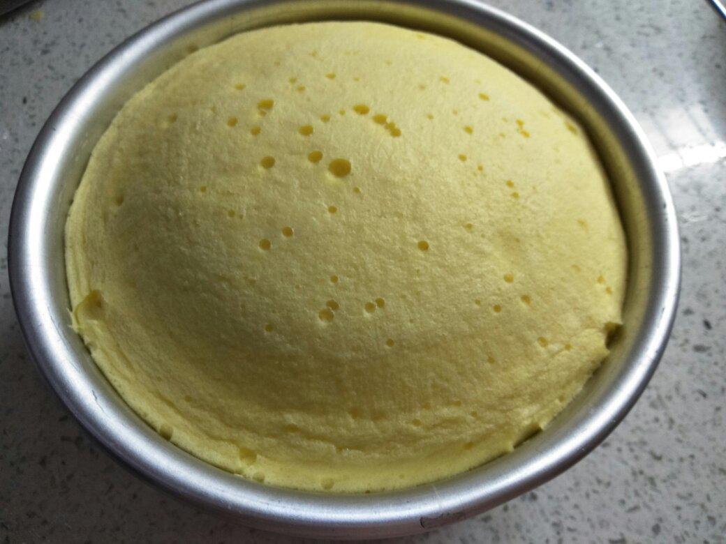 水嫩烫面蒸蛋糕