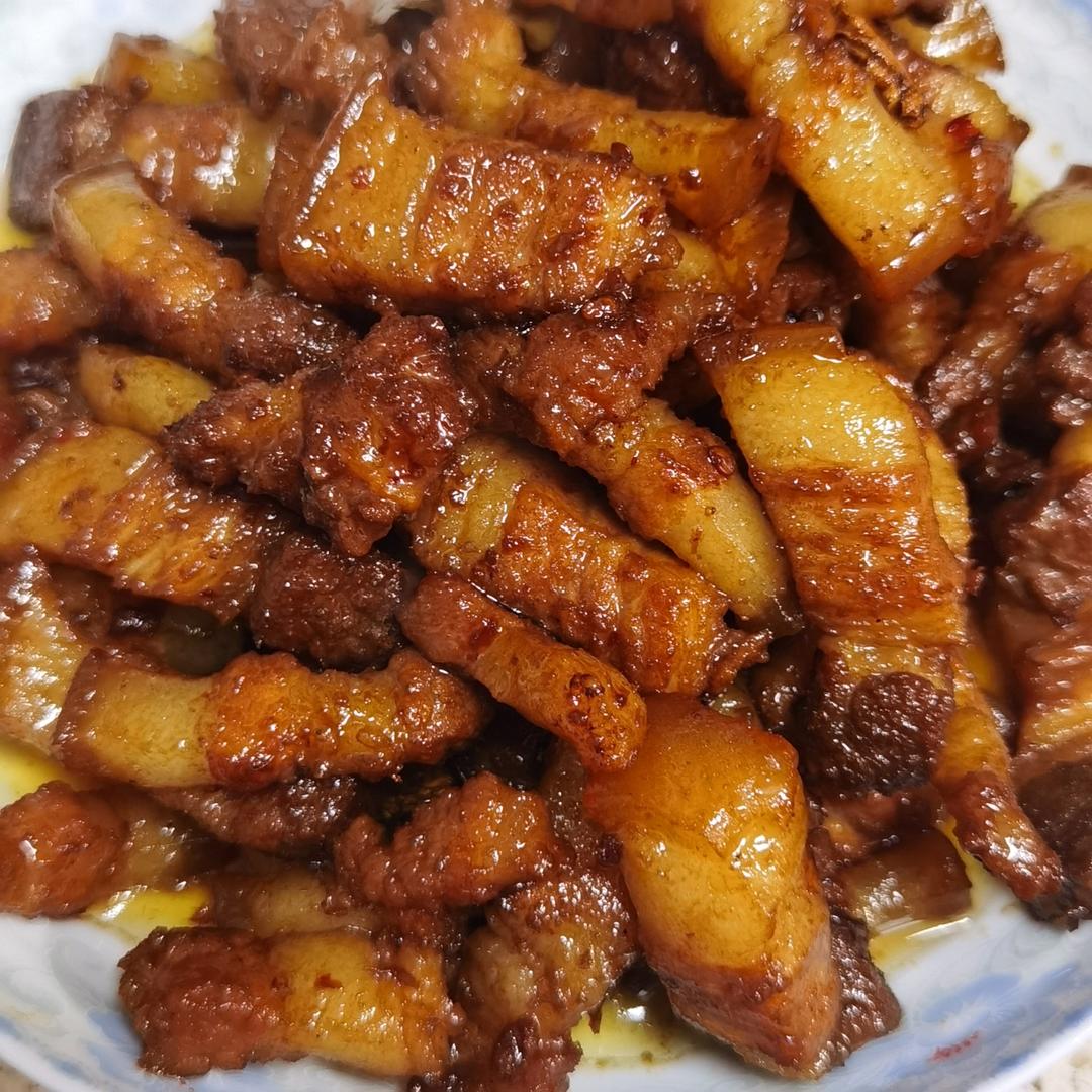 不焯水不放油的家常红烧肉