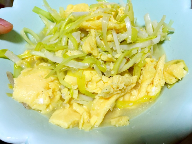 韭黄炒蛋