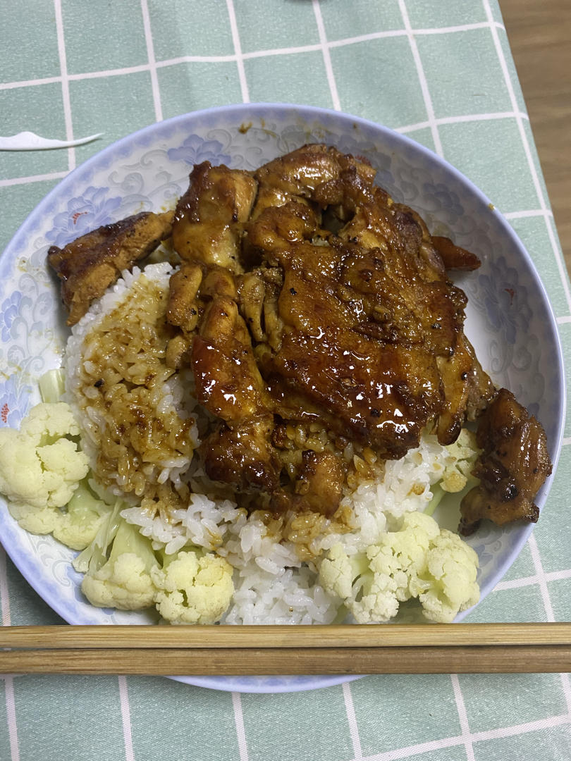 日式照烧鸡排饭