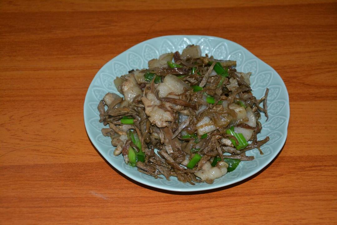 笋干炒肉