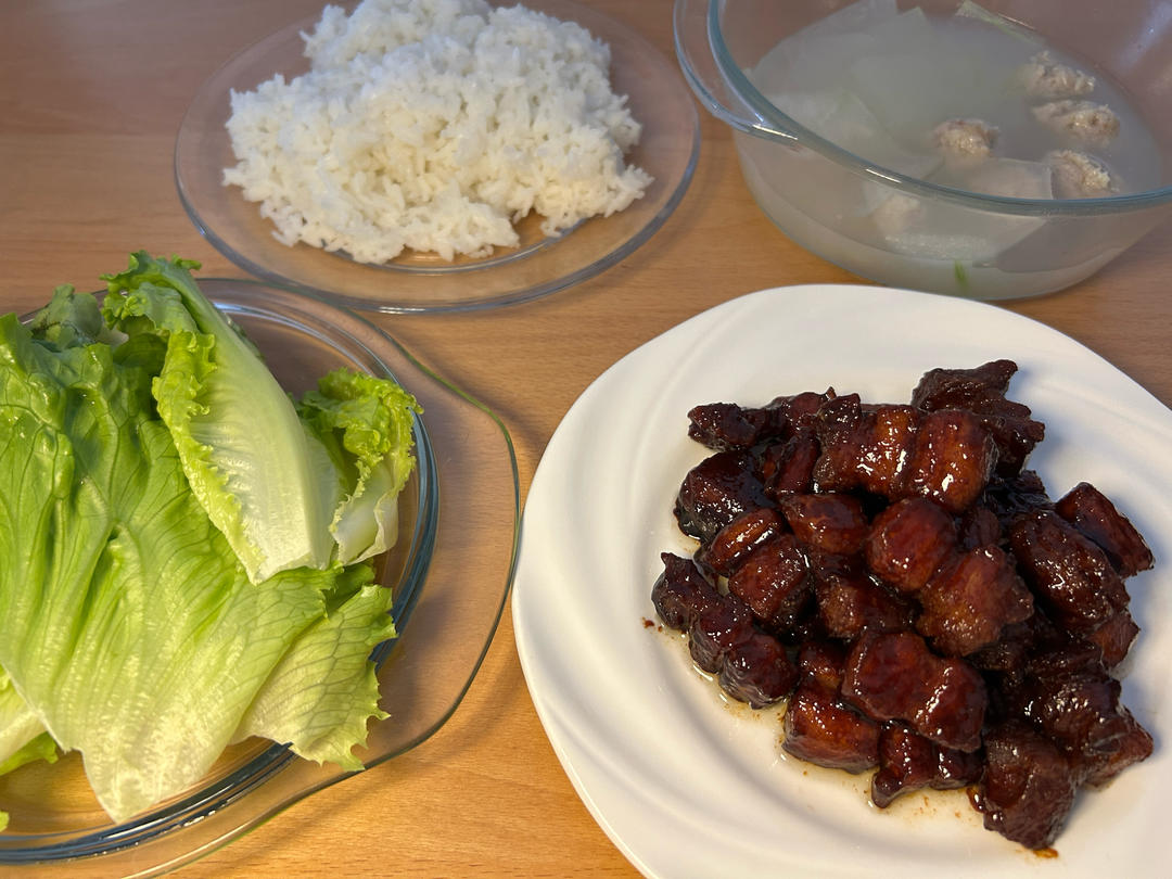 红烧肉 家常卷生菜版