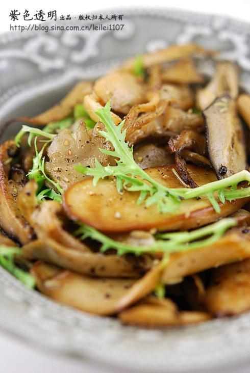 黑椒香草烤蘑菇的做法