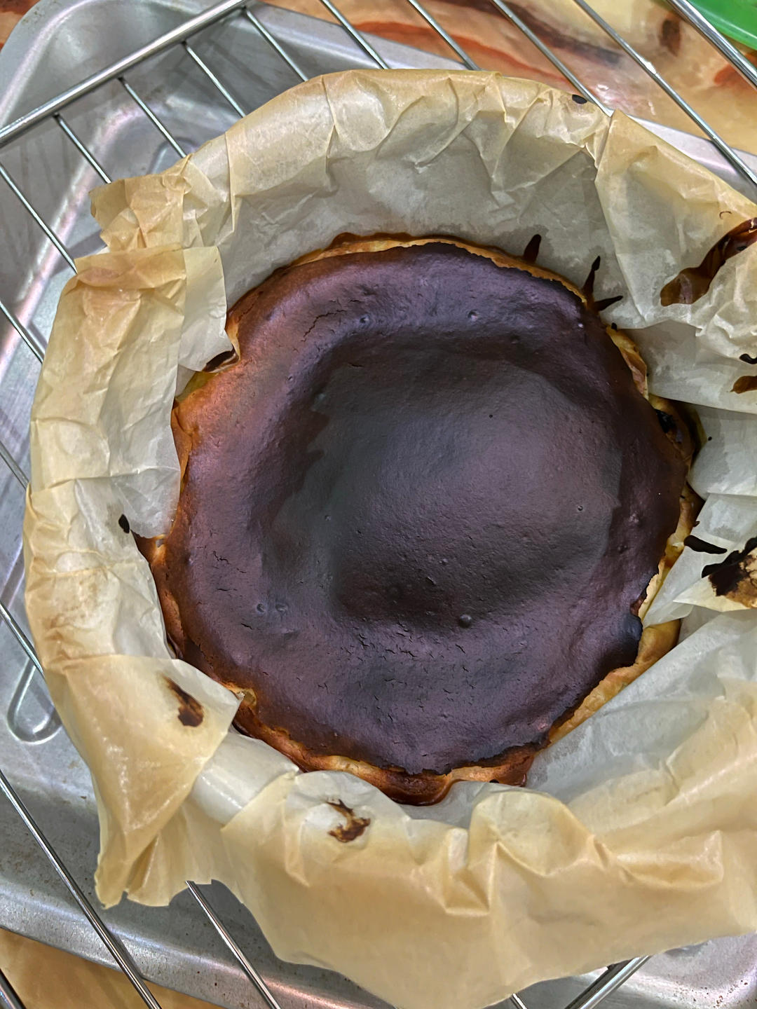 巴斯克蛋糕重芝士生酮低碳水无粉赤藓糖醇代糖消耗奶油奶酪新手甜点6寸