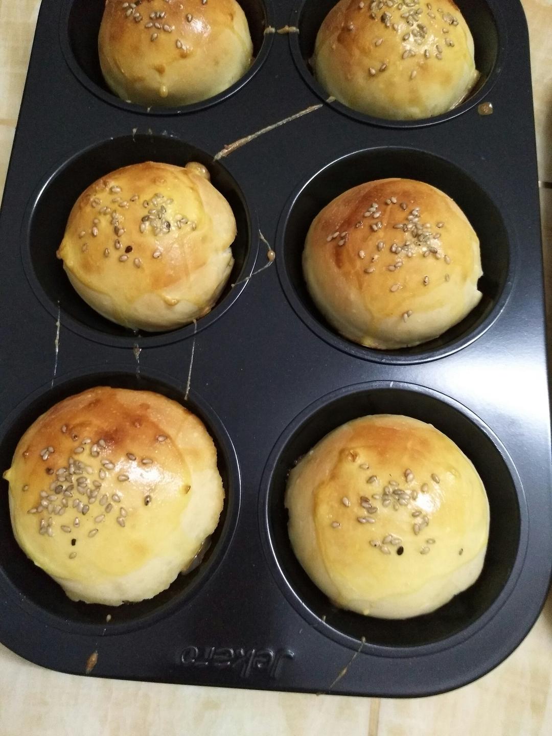 椰蓉奶油小蘑菇面包