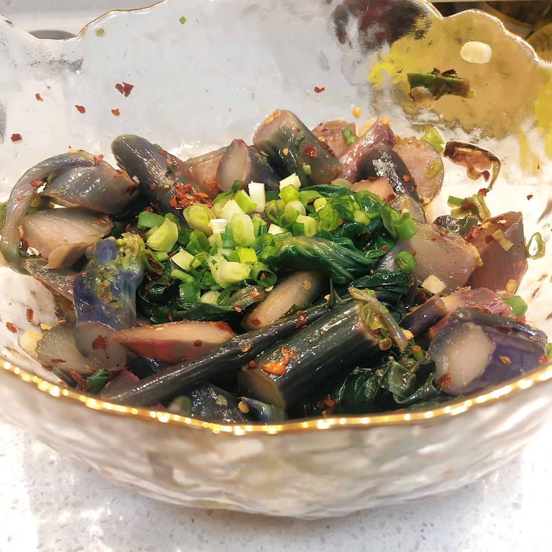 重庆口味凉拌红菜苔（薹)
