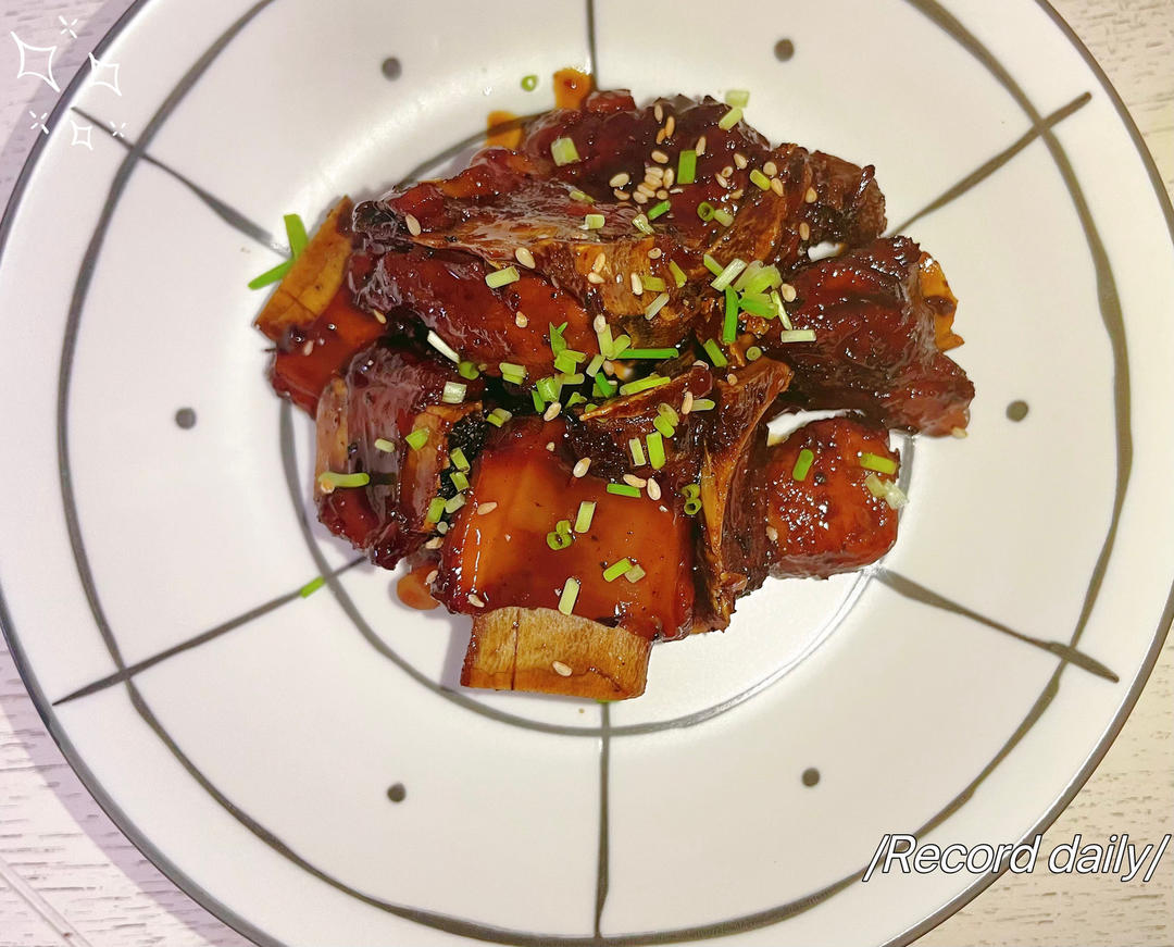 糖醋排骨/糖醋小排（不放油）（12345口诀做出正宗上海本帮）