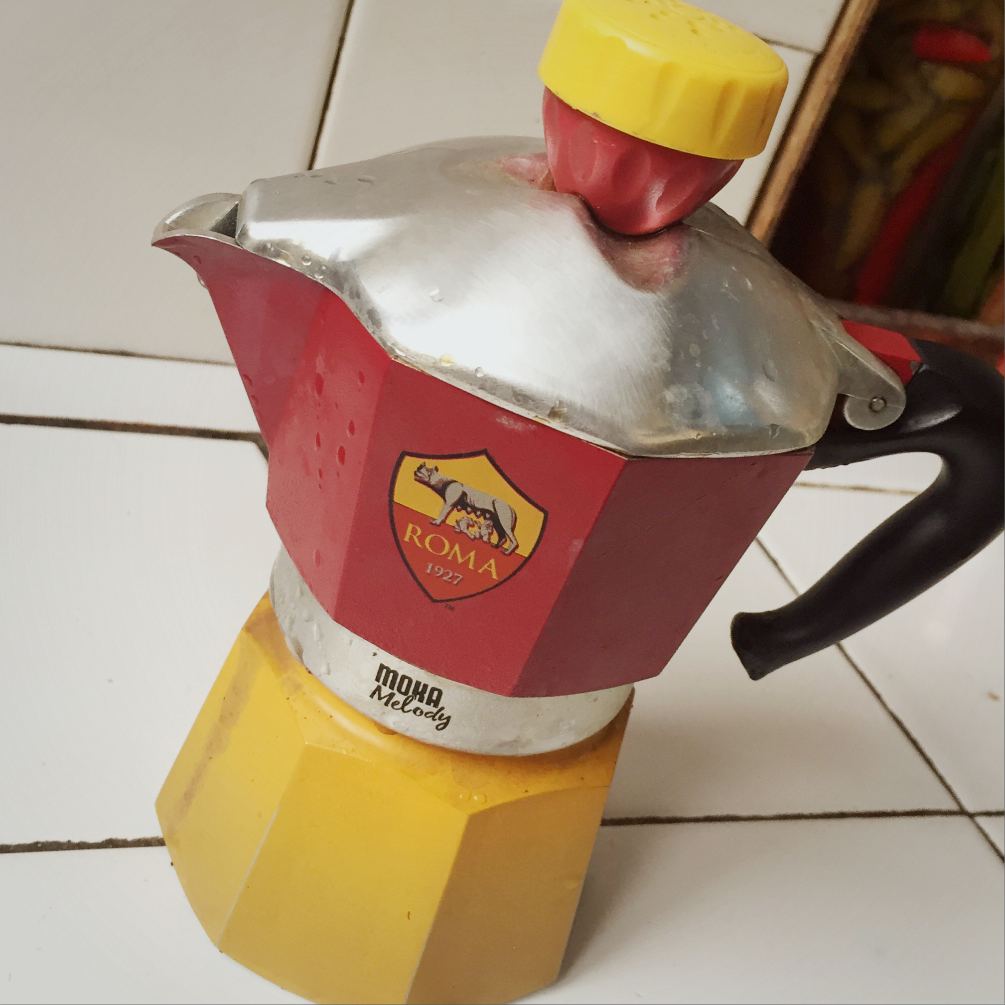 比乐蒂摩卡壶煮咖啡过程 都来刷你们的摩卡壶