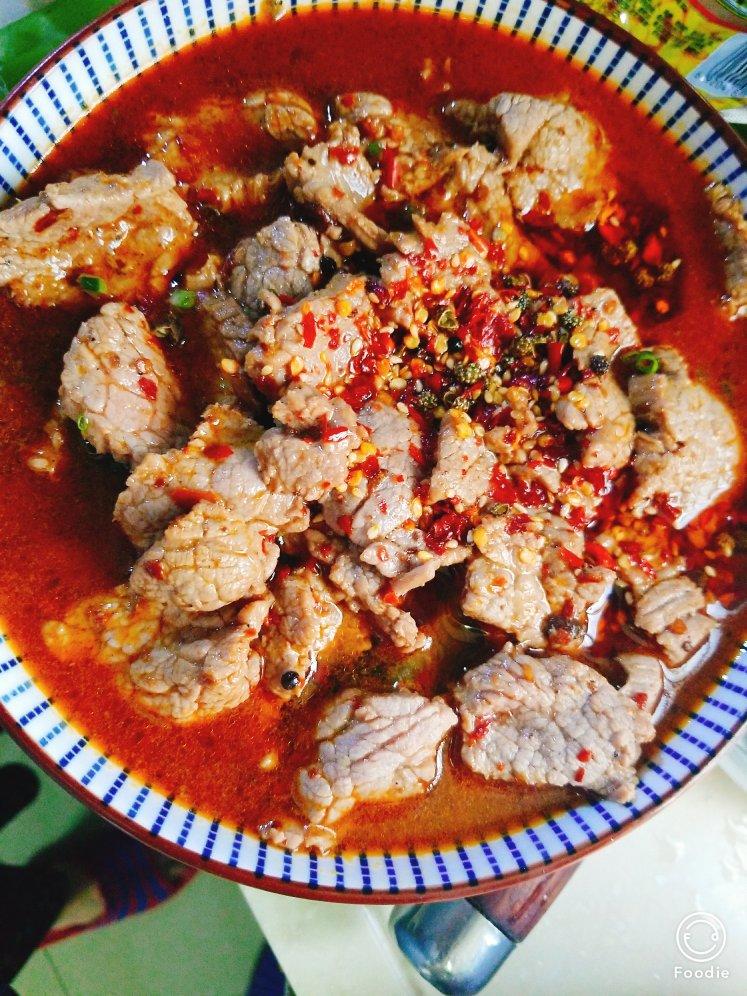 堂妈小厨——水煮肉片