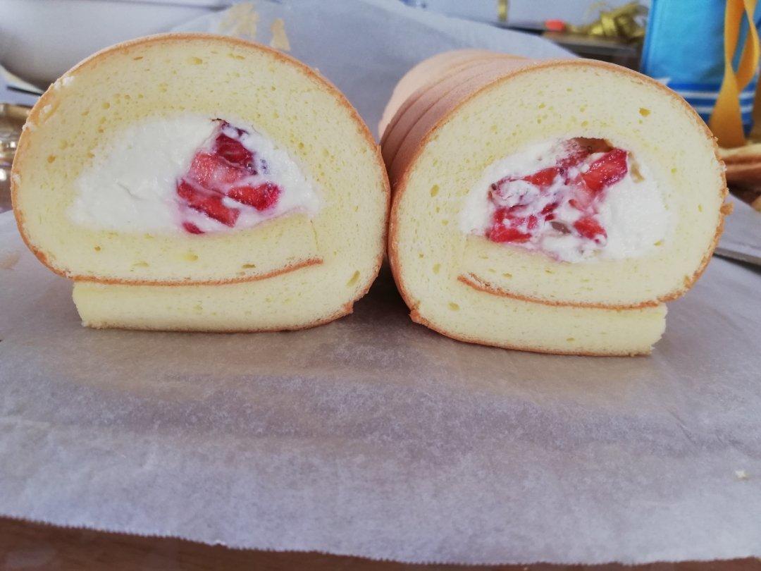 原味蛋糕卷(后蛋法)