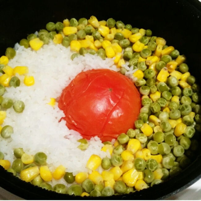 一整个西红柿饭~