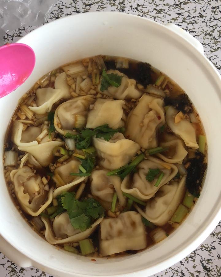 🔥好吃到汤汁都不剩❗️酸汤馄饨❗️