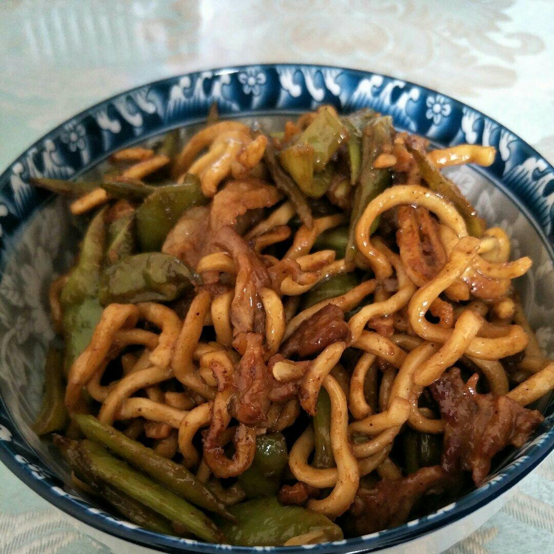 芸豆焖面（附万能的腌肉不老的办法）