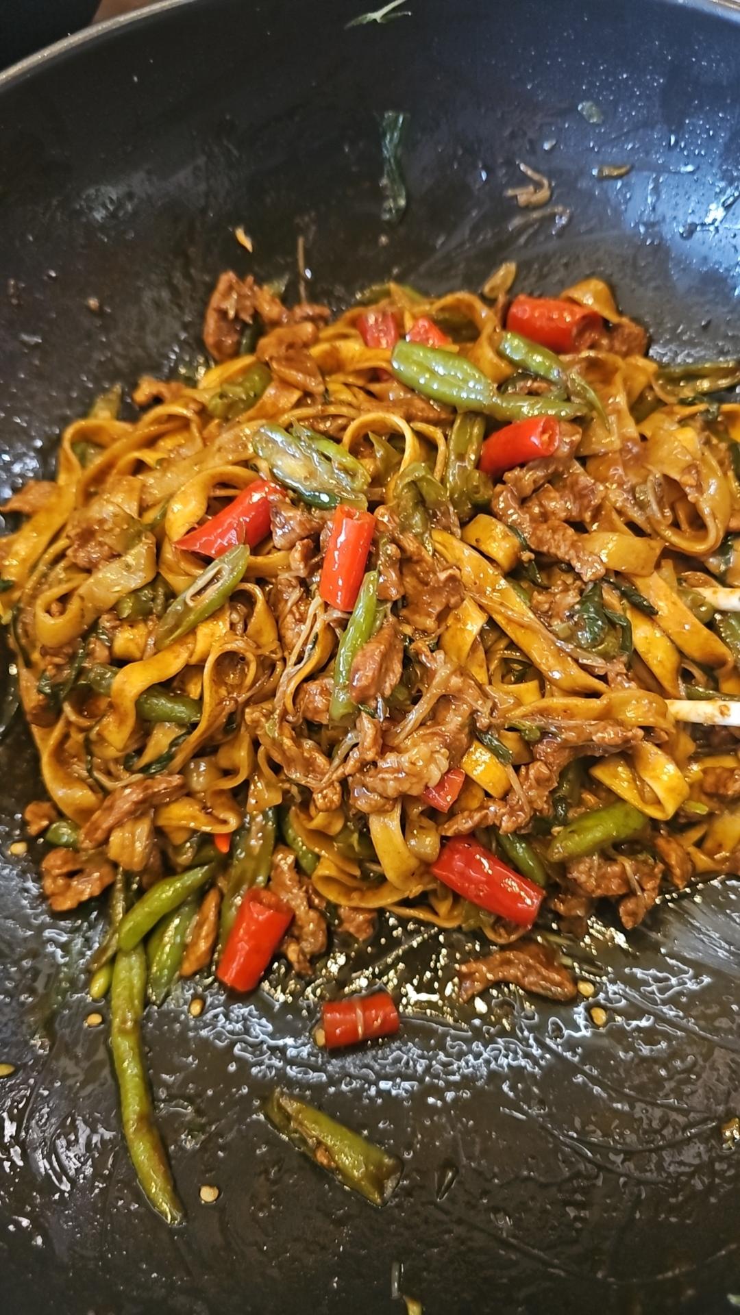 超详细的豆角肉丝焖面(正宗河南做法）