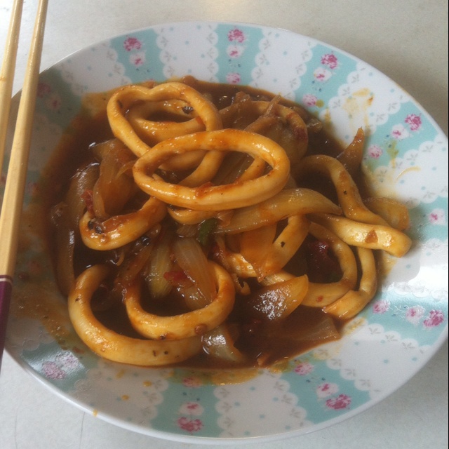 酱爆鱿鱼圈