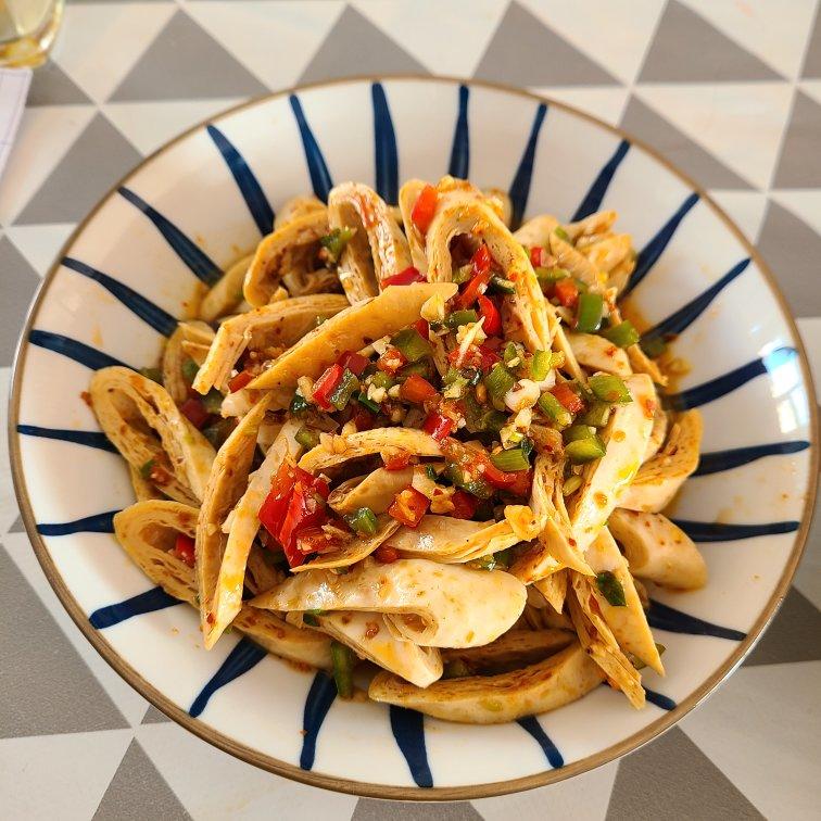 蓉妞5234做的凉拌豆笋