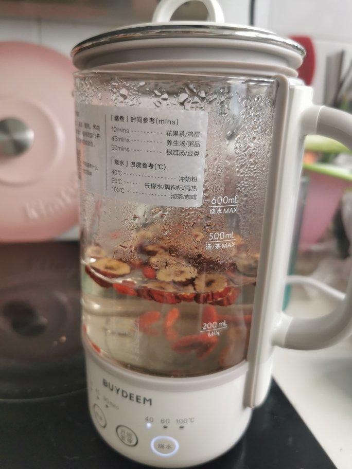 银耳枸杞红枣【3月北鼎养生壶食谱】