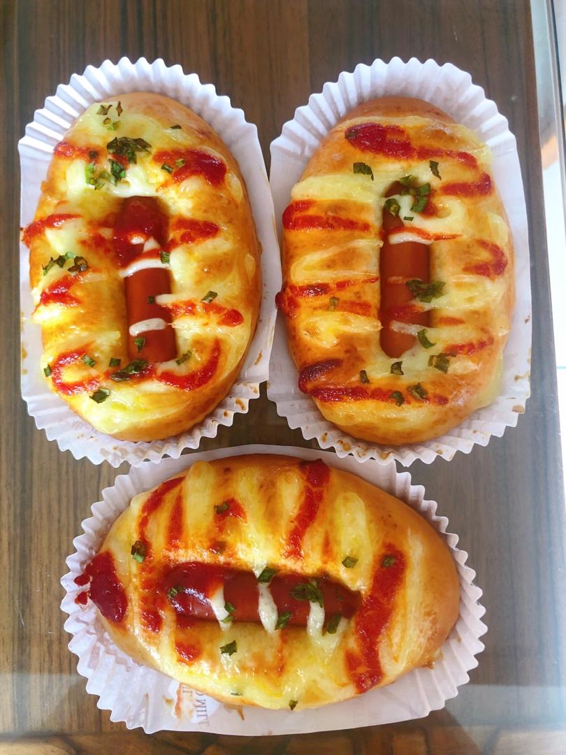 热狗香肠面包
